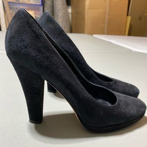 Micheal Kors Platform Heels Pumps Classic Suede